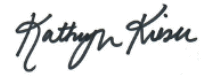 Kathryn Kieser Signature
